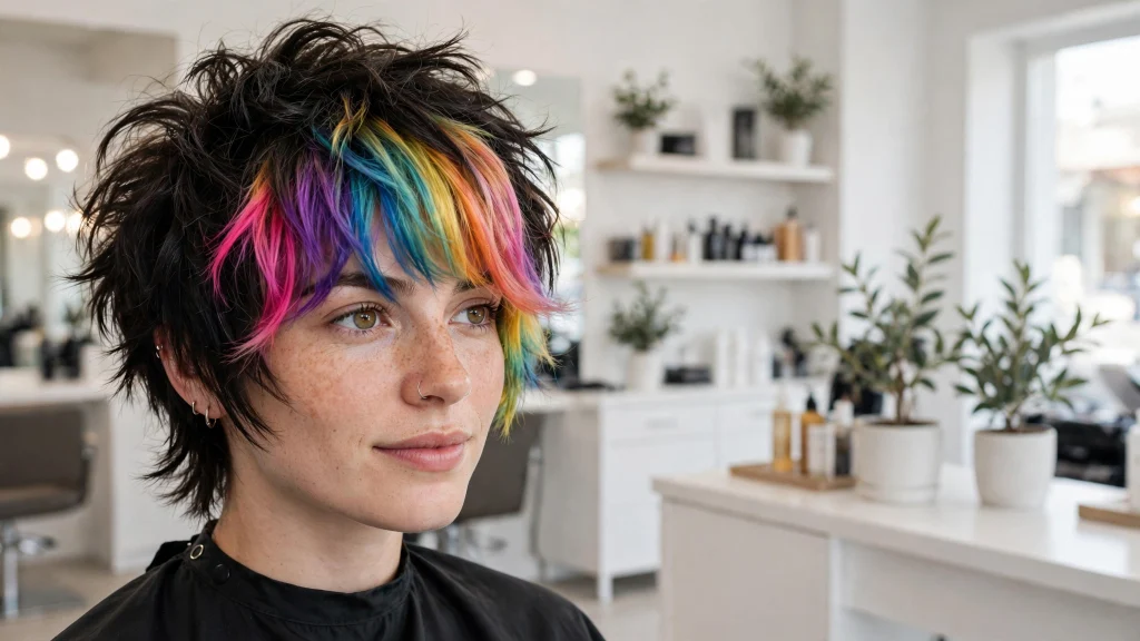 Wolf Cut With Colored Bangs: 24 Bold Ideas to Try 4 Wolf Cut With Colored Bangs: 24 Bold Ideas to Try