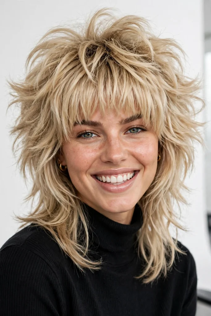 Fluffy Voluminous Layers With Fringe