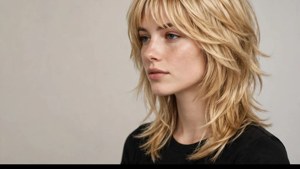 Blonde Wolf Cut With Bangs: 15 Stunning Ideas