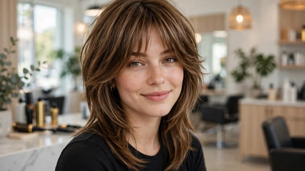 Shaggy Wolf Cut With Bangs: 15 Cool Ideas 2 04 featured 1