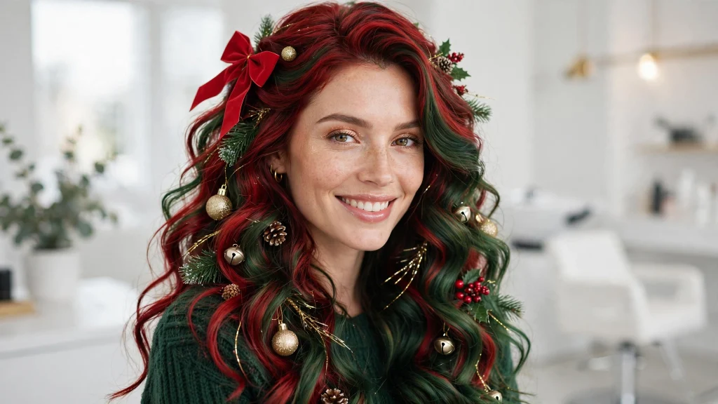 25 Magical Christmas Hairstyles to Try This Year 10 25 Magical Christmas Hairstyles to Try This Year