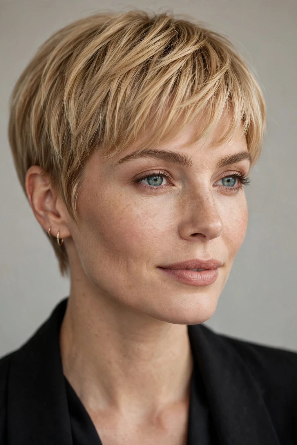 Short Cropped Hairstyles: 15 Chic Ideas to Try 6 4. Blonde Pixie with a Soft Fringe