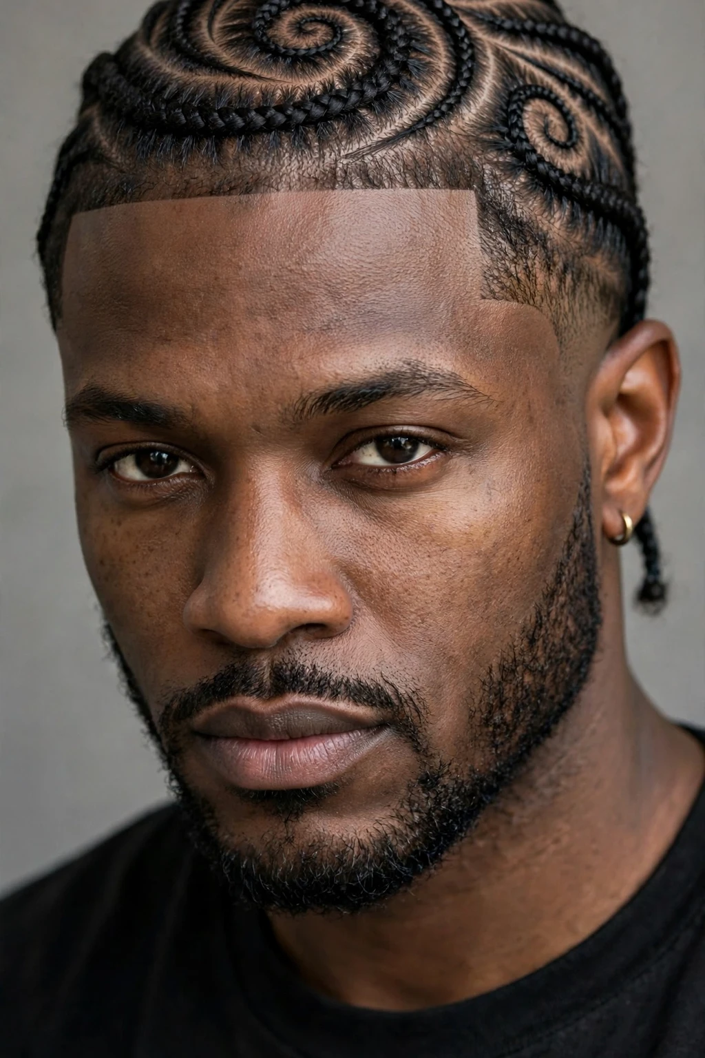Swirl Cornrows: 15 Stunning Ideas to Try 8 6. Freestyle Swirl Cornrows for Men
