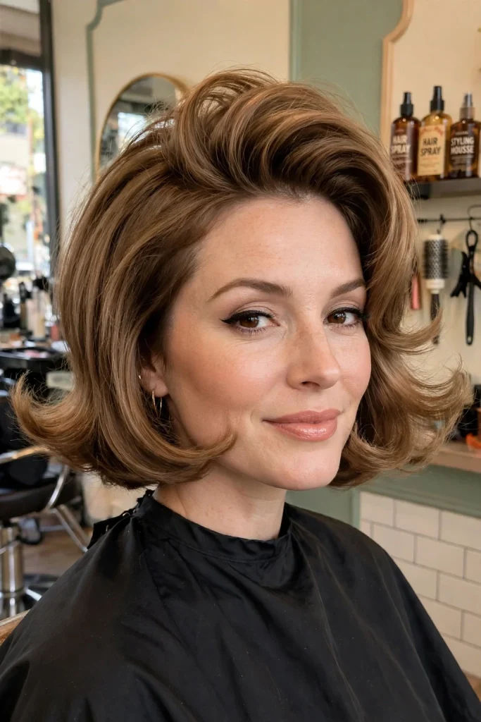 Butterfly Cut Short Hair: 15 Gorgeous Ideas to Try 15 13. Chin-Length Butterfly Cut with Flipped Ends