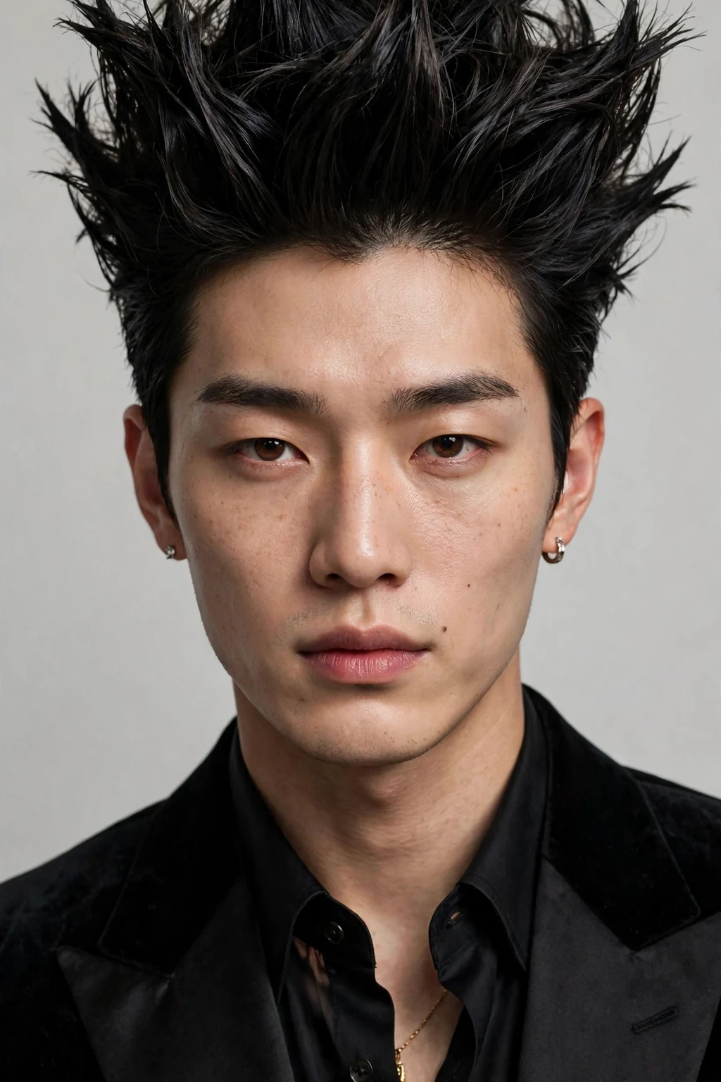 Korean Hairstyles for Men: 15 Sharp Ideas to Try 16 14. Lifted Iron-Styled Textured Top