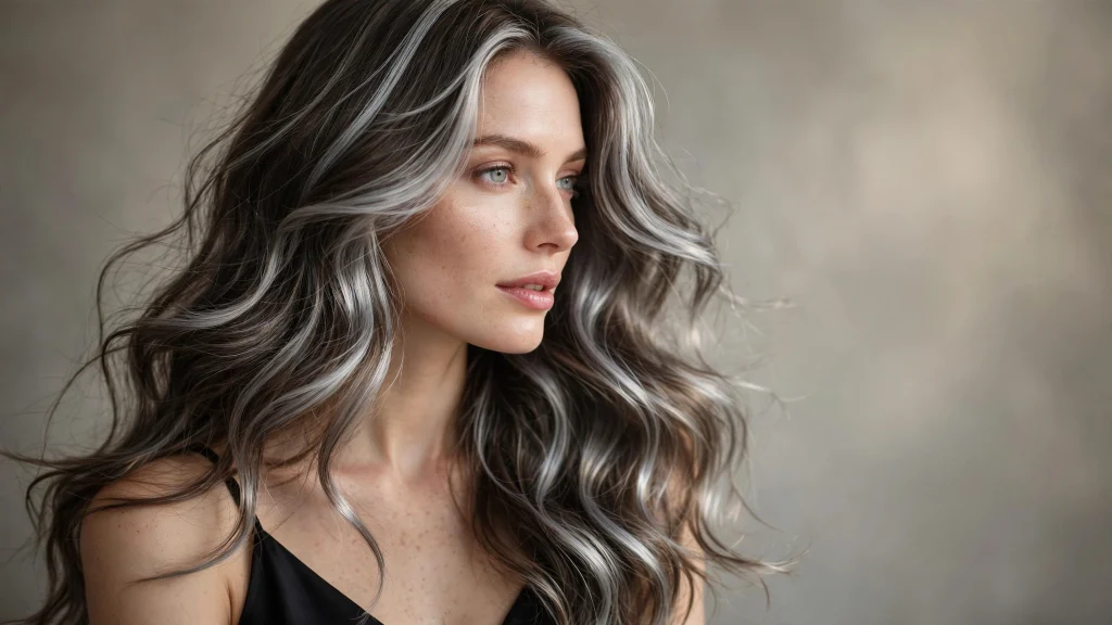 Silver Highlights: 15 Stunning Ideas to Try 2 Silver Highlights: 15 Stunning Ideas to Try