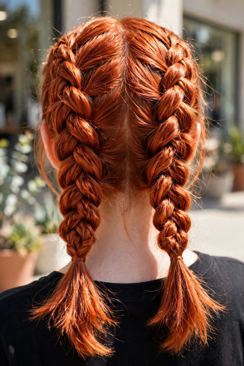 Dutch Braid Hairstyles: 19 Beautiful Ideas to Try 11 9. Dutch Braid Pigtails on Ginger Hair