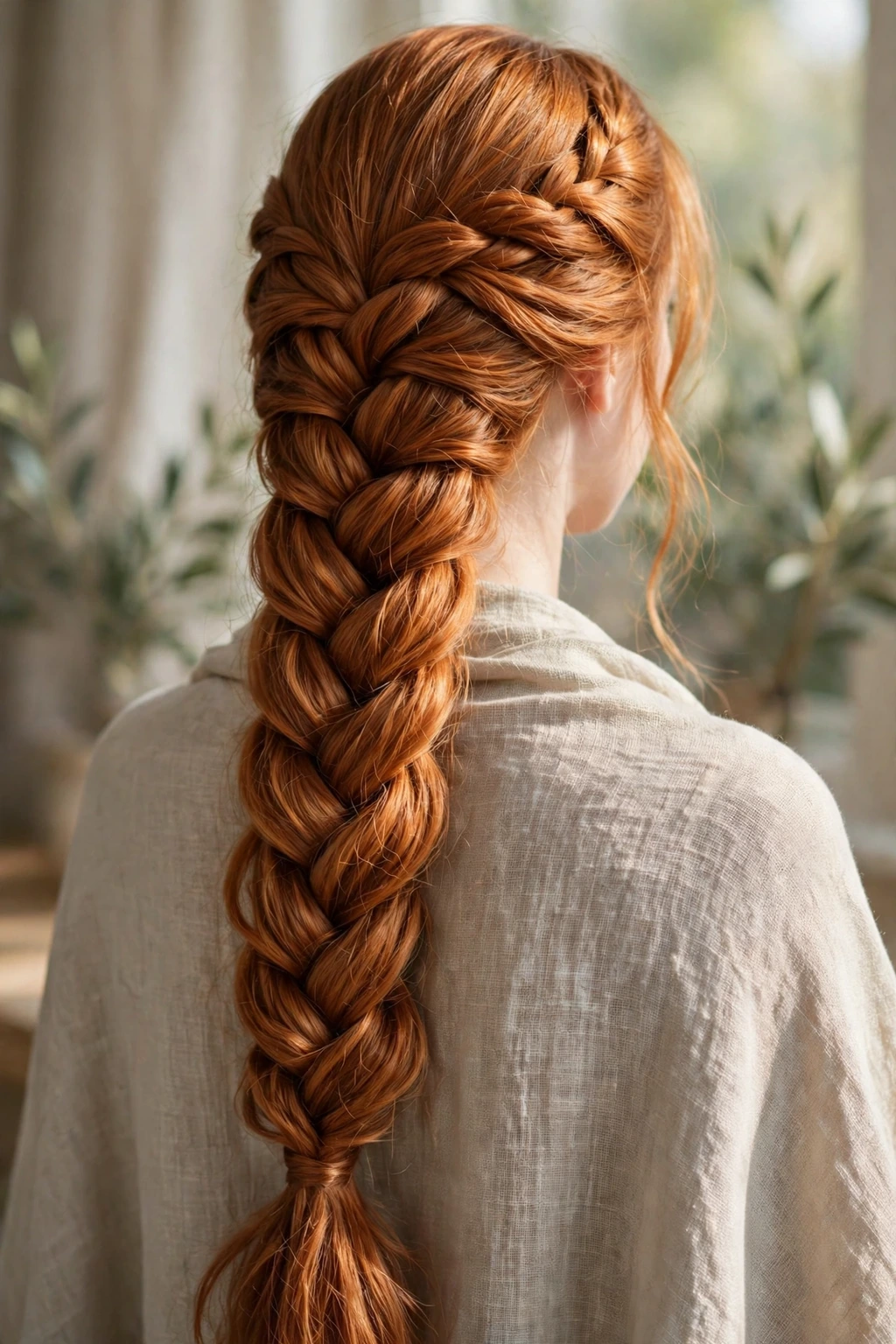 Dutch Braid Hairstyles: 19 Beautiful Ideas to Try 21 19. Rapunzel Dutch Braid on Ginger Hair