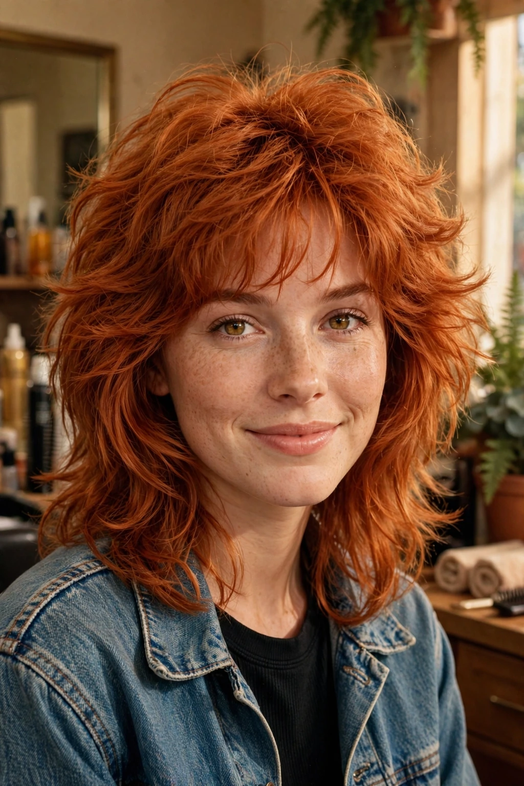Hairstyles for Oval Shaped Face: 15 Flattering Ideas to Try 12 10. 90s Shaggy Layered Haircut on Fluffy Ginger Hair