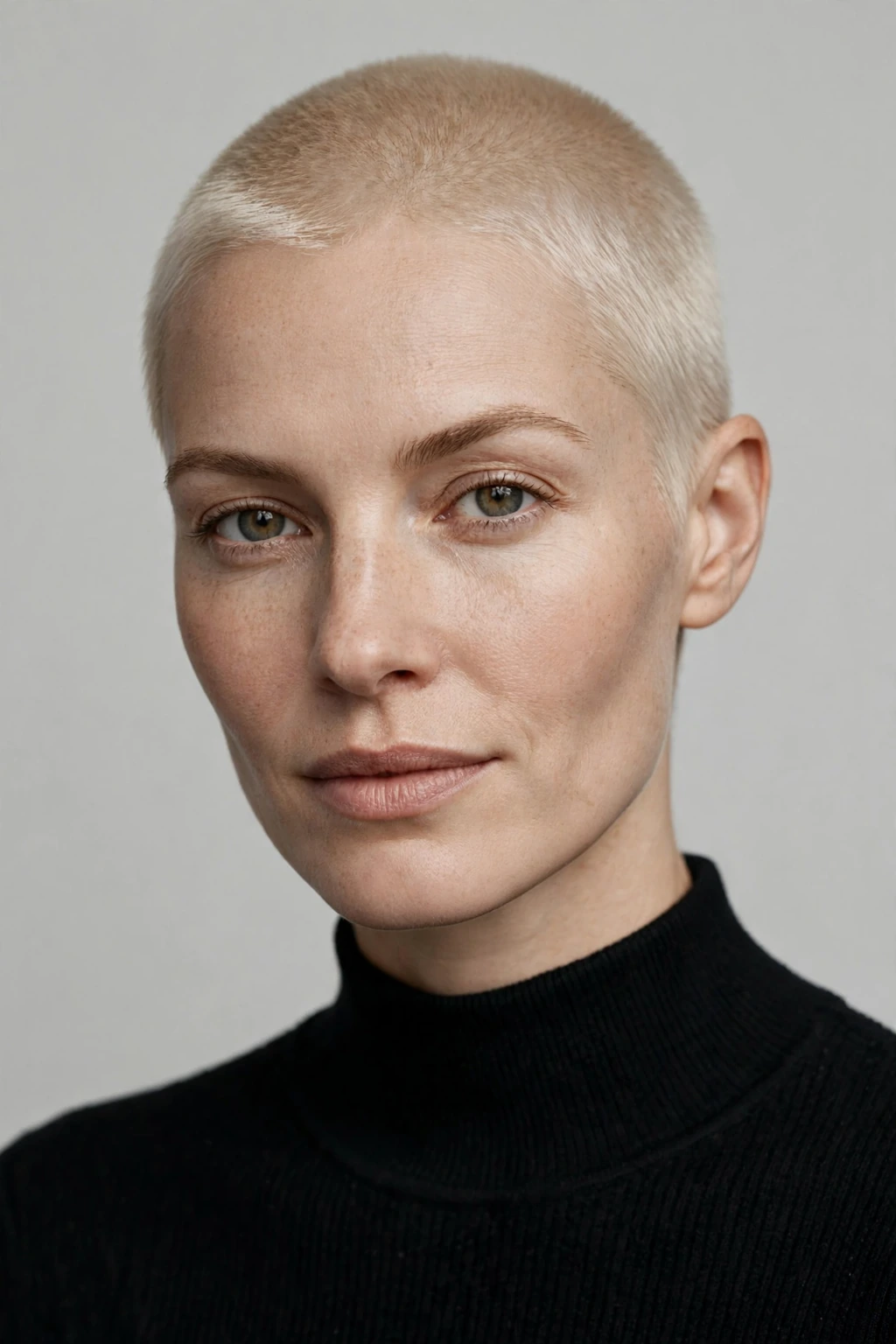 Side Shaved Hairstyles: 20 Edgy Ideas to Try 19 17. Short Blonde Buzz Cut