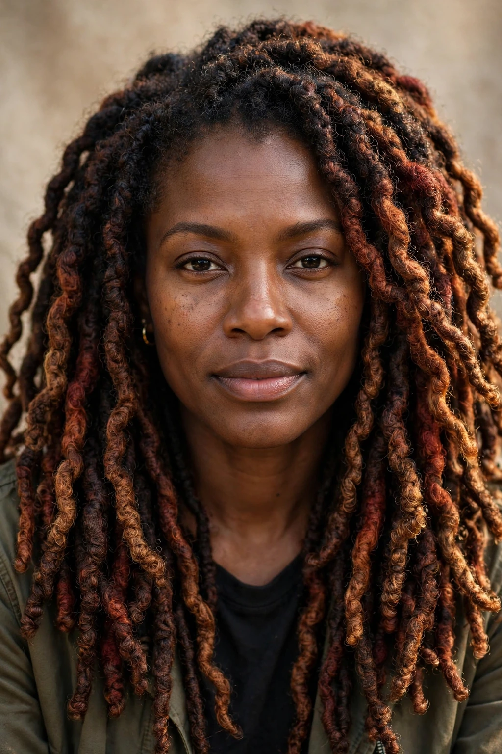 5. Multi-Tonal Locs on Natural 4C Texture
