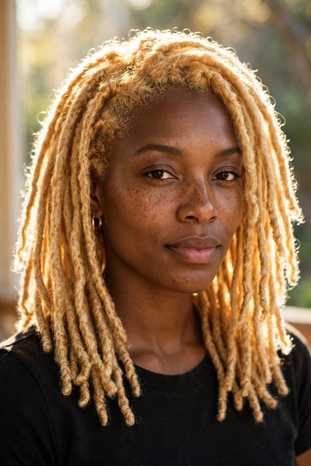 15. Golden Blonde Medium Locs