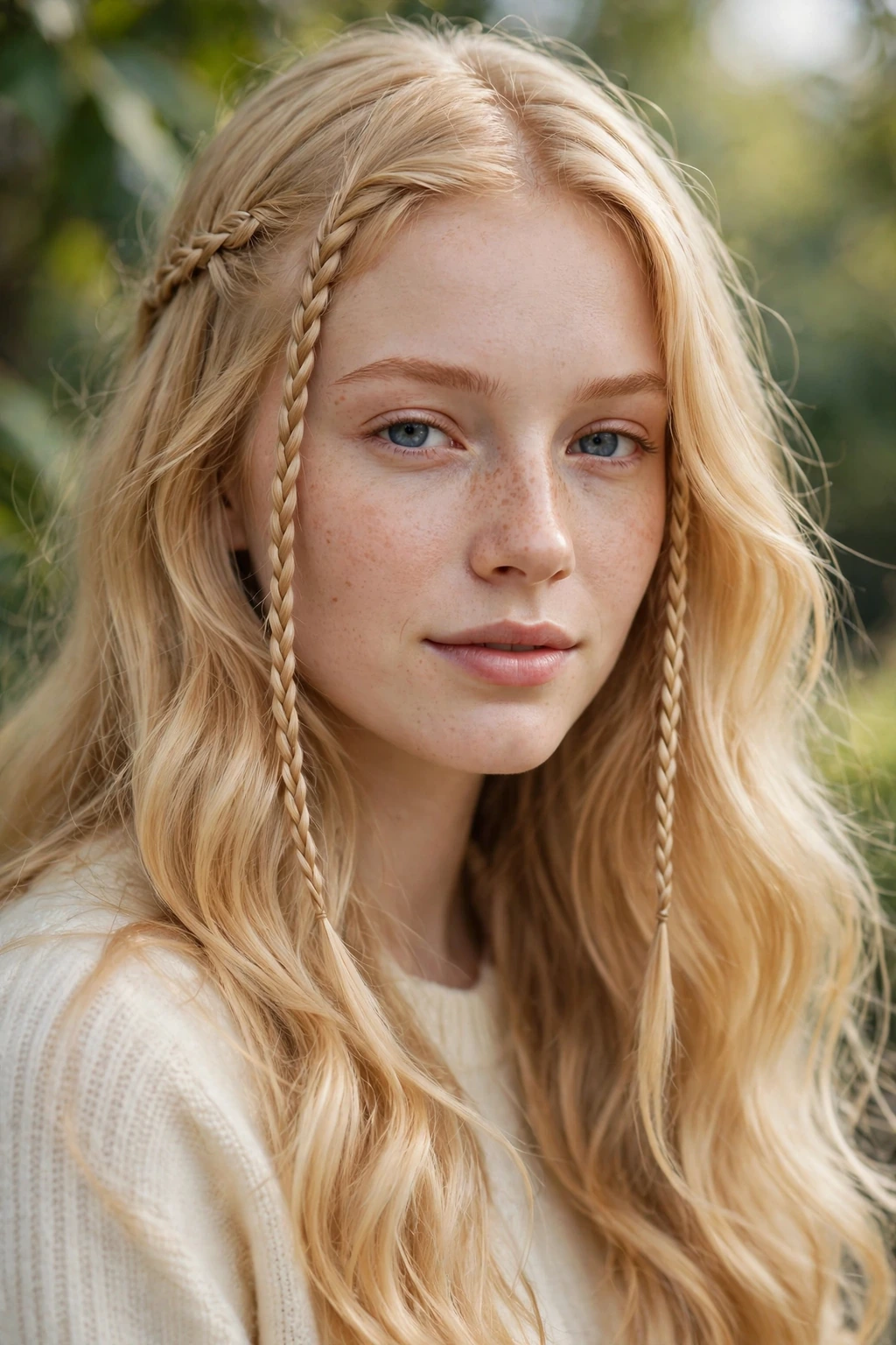 Baby Braids Hairstyles: 15 Beautiful Ideas to Try 3 1. Face-Framing Baby Braids on Golden Blonde Hair