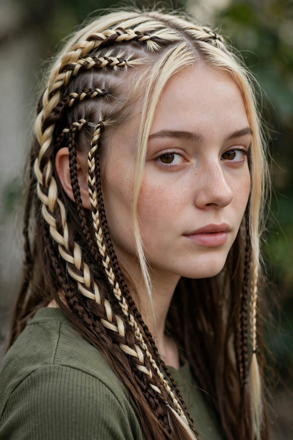 Baby Braids Hairstyles: 15 Beautiful Ideas to Try 5 3. Baby Braids on Two-Toned Hair