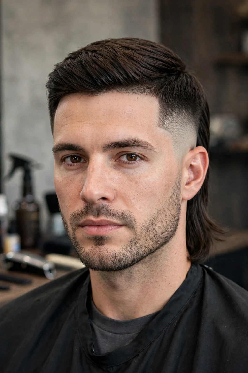 Faded Mullet: 15 Bold Ideas to Try 5 3. Modern Mullet Fade