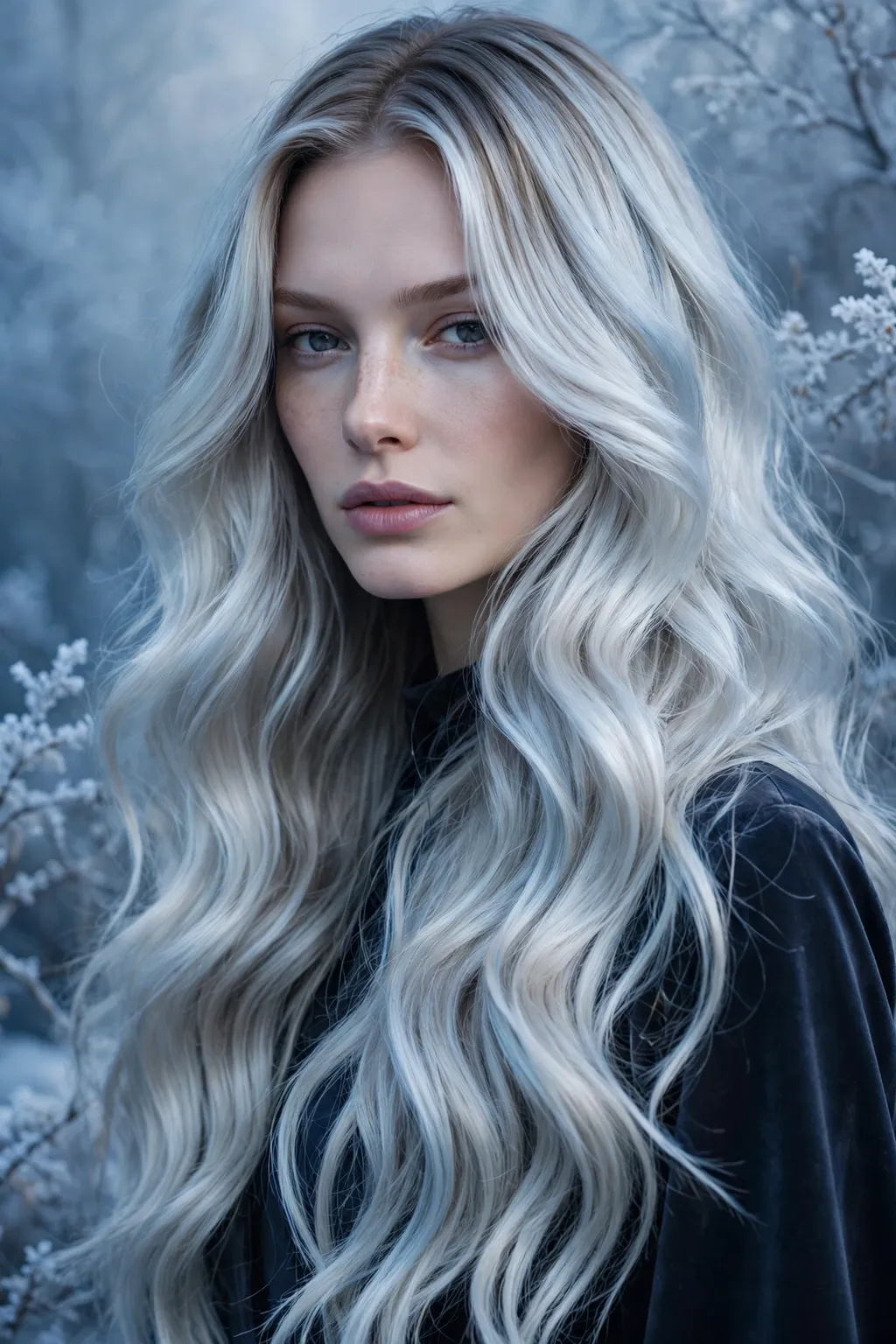 8. Icy Balayage on Long Waves