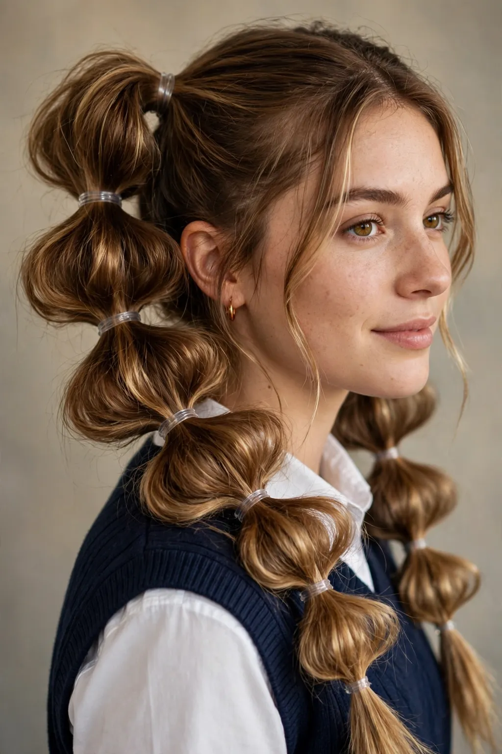 Hairstyles for School: 15 Cute Ideas to Try 7 5. Side-Swept Pull-Through Pigtails