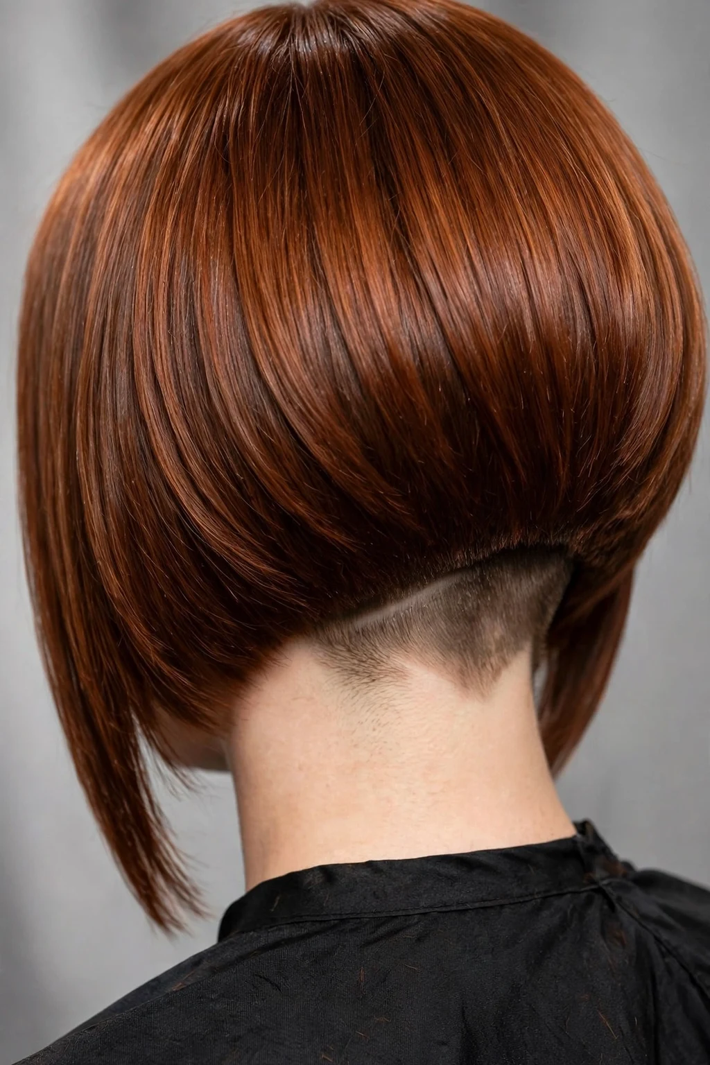 13. Inverted Bob With a Surprise Nape Undercut