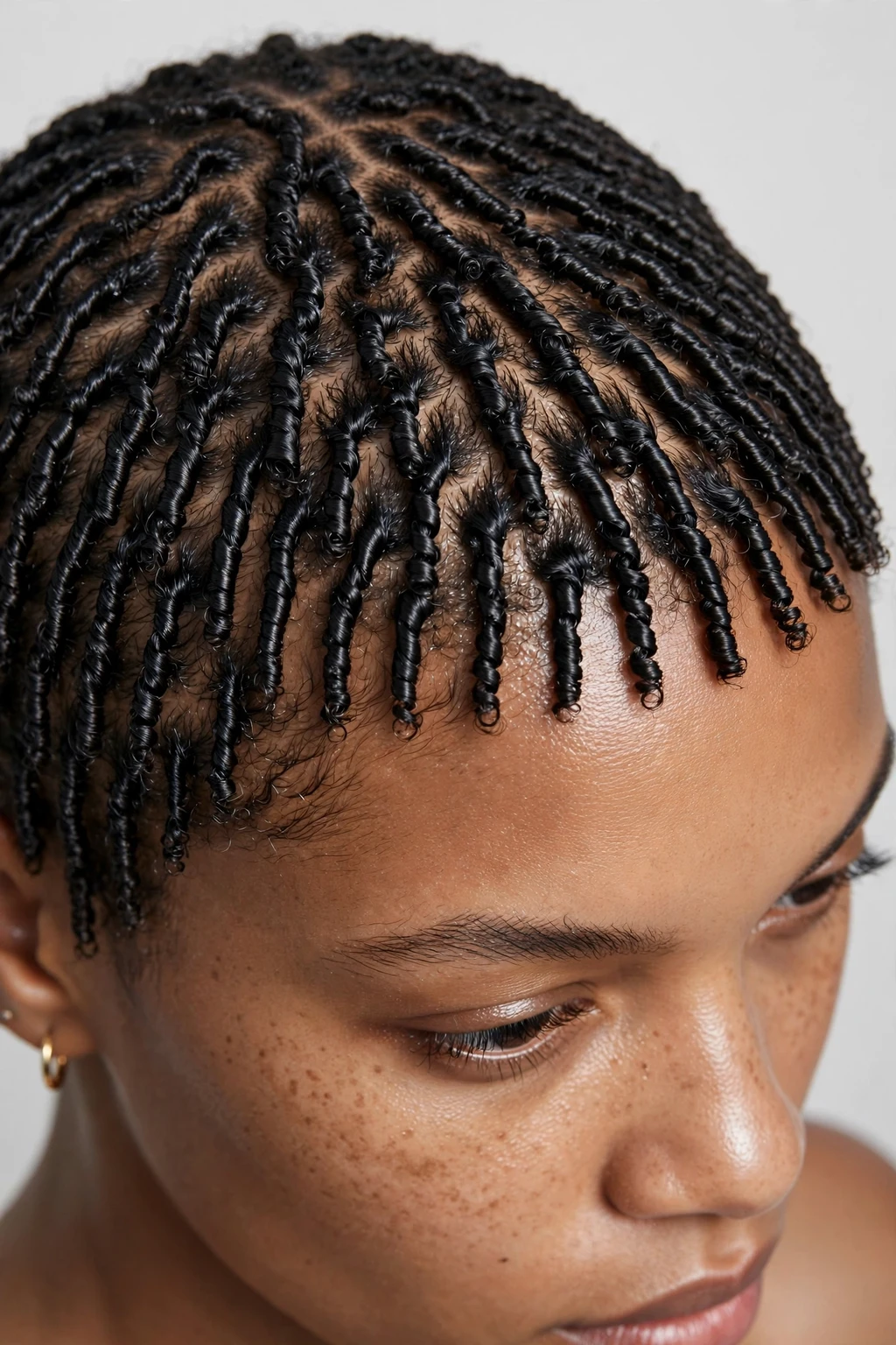 8. Micro Twist Short Locs