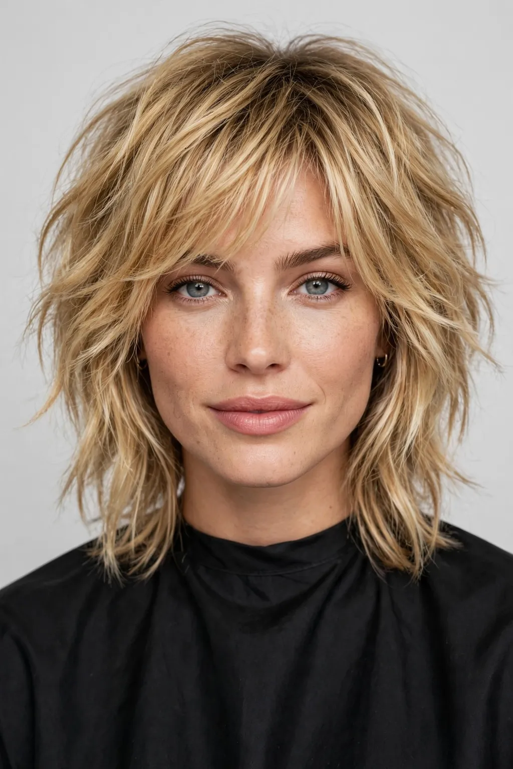 Medium Shag Haircuts: 25 Stylish Ideas to Try 11 9. Blonde Shaggy Medium Cut
