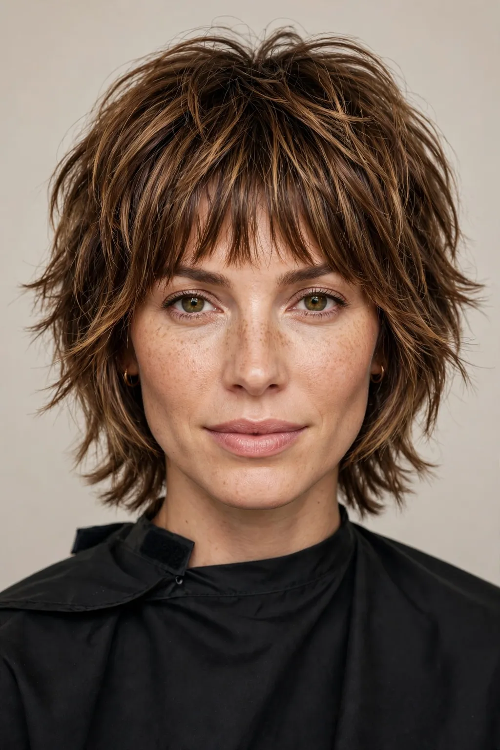 Medium Shag Haircuts: 25 Stylish Ideas to Try 14 12. Shag With Textured Layers and Bangs