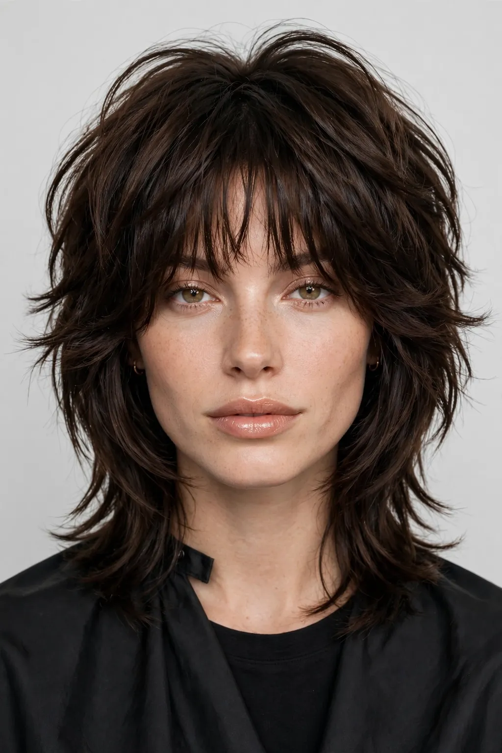 Medium Shag Haircuts: 25 Stylish Ideas to Try 24 22. Shaggy Wolf Cut With Face-Framing Layers