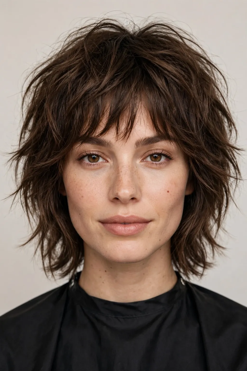 Medium Shag Haircuts: 25 Stylish Ideas to Try 27 25. Messy Textured Shag