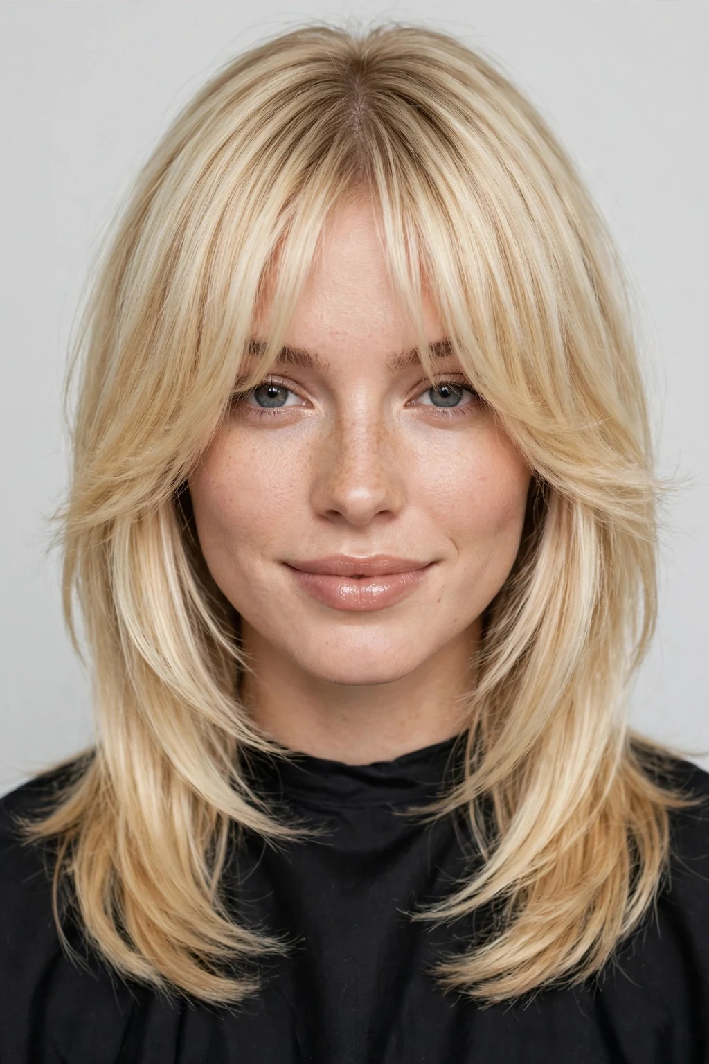 Kitty Cut: 15 Stylish Ideas to Try 8 6. Blonde Face-Framing Kitty Cut