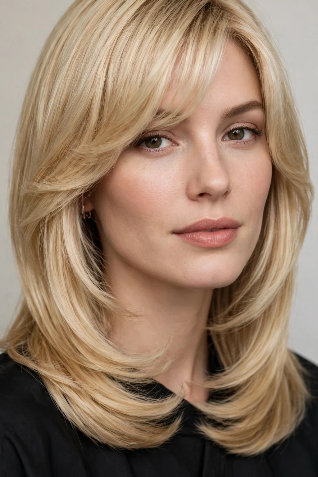 Kitty Cut: 15 Stylish Ideas to Try 10 8. Classic Blonde Kitty Cut With Layers