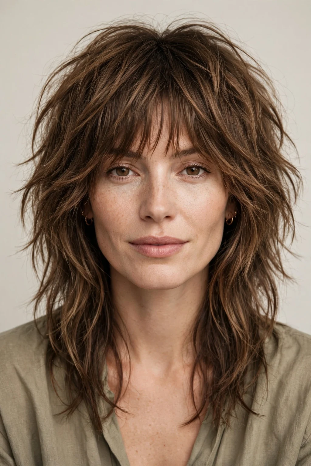 Kitty Cut: 15 Stylish Ideas to Try 12 10. Extended Shaggy Tousled Kitty Cut
