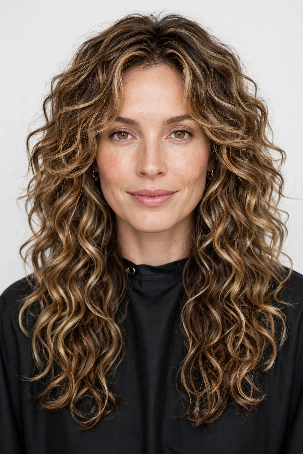 Long Shag: 25 Stylish Ideas to Try 3 1. Curly Long Shag on Bronde Hair