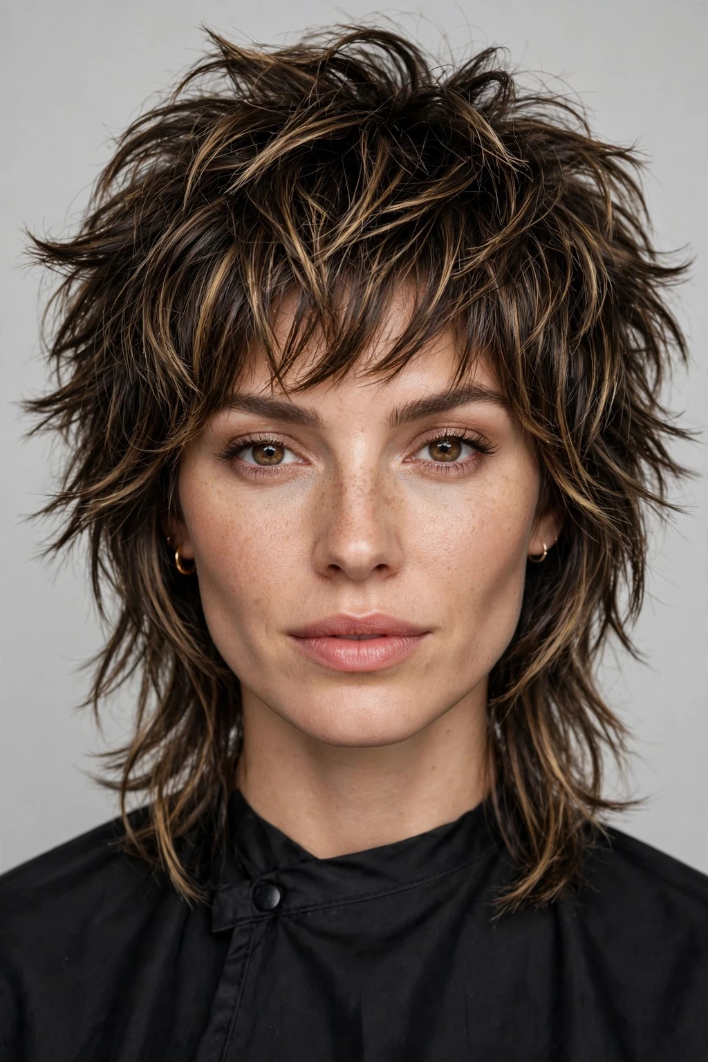 Wolf Cut: 27 Trendy Ideas to Try 27 25. Textured Wolf Cut with Choppy Layers