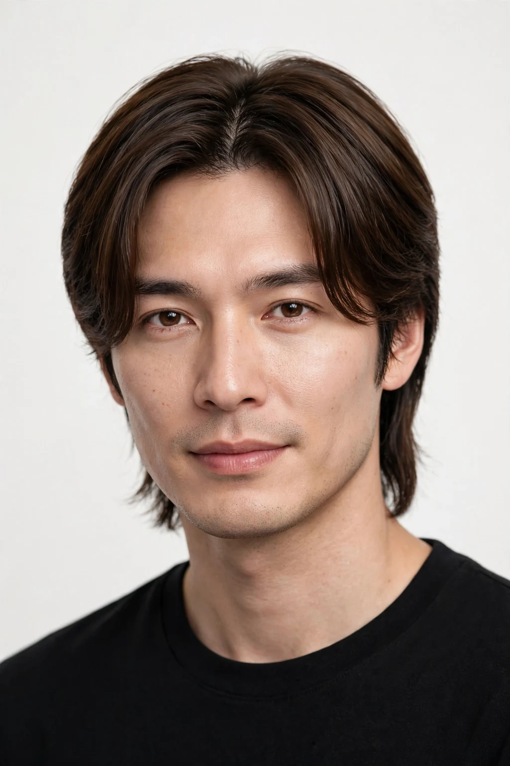 Subtle Mullet for Men: 15 Cool Ideas to Try 4 2. Subtle Mullet With Face-Framing Middle Part