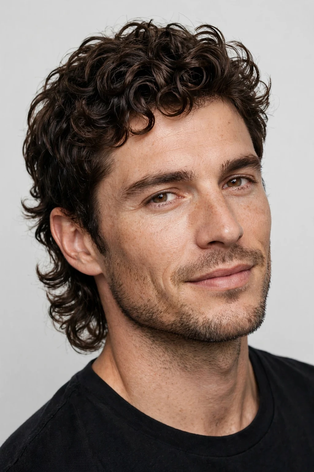 Subtle Mullet for Men: 15 Cool Ideas to Try 12 10. Tousled Curly Mullet