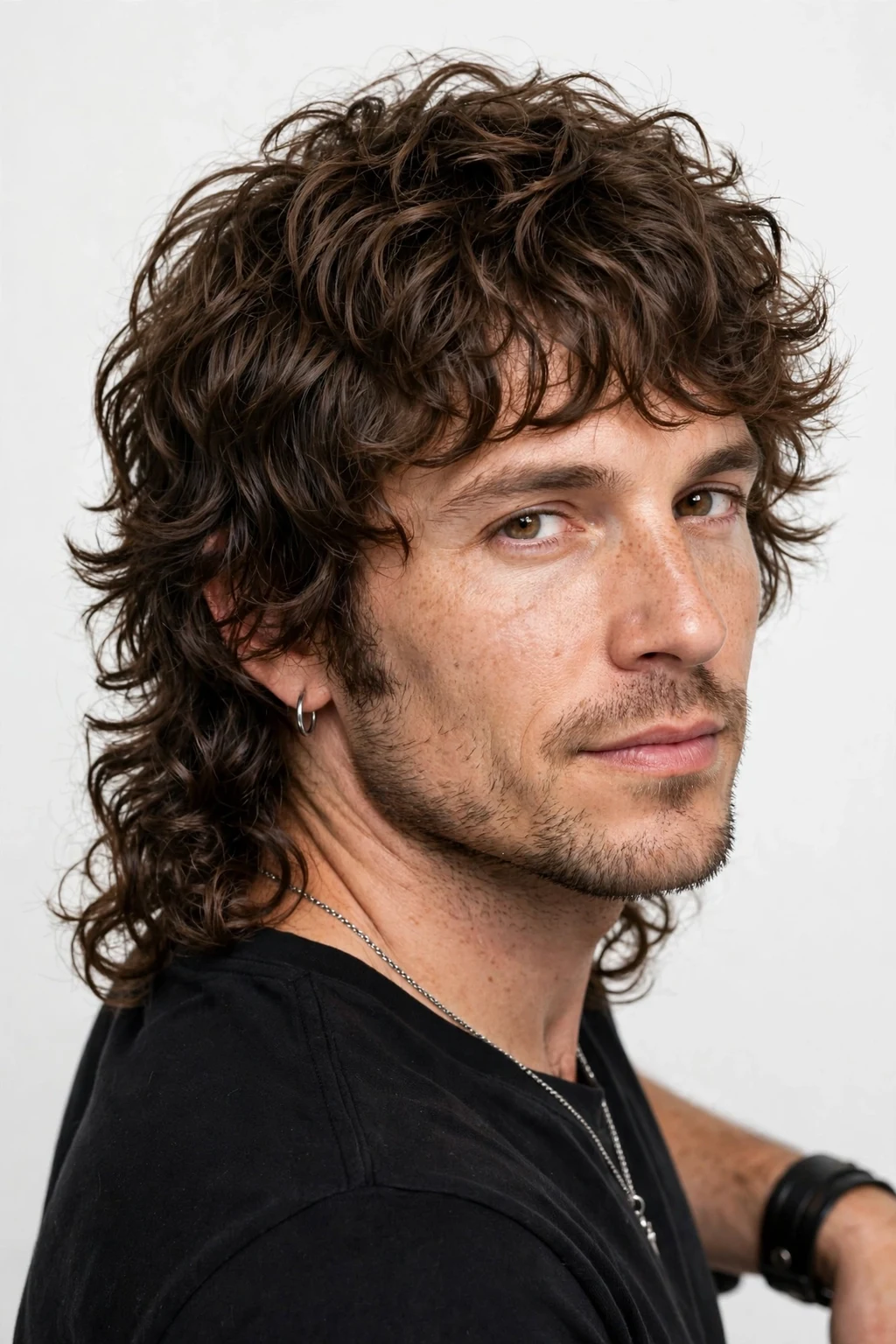 Subtle Mullet for Men: 15 Cool Ideas to Try 14 12. Curly Shaggy Tousled Mullet