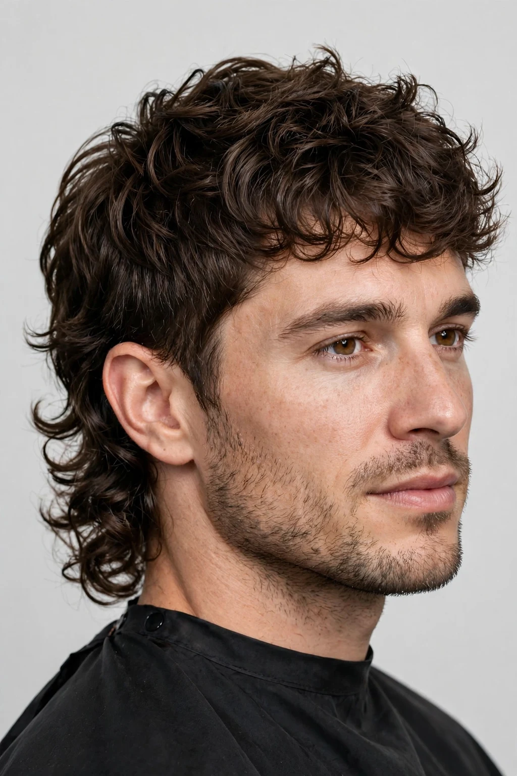 Subtle Mullet for Men: 15 Cool Ideas to Try 16 14. Subtle Curly Mullet With Textured Crop