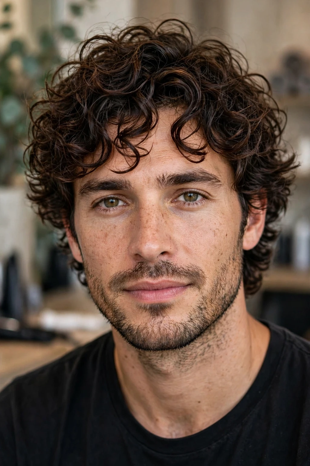 Curly Hair Men: 15 Cool Ideas to Try 14 12. Effortless Messy Curls