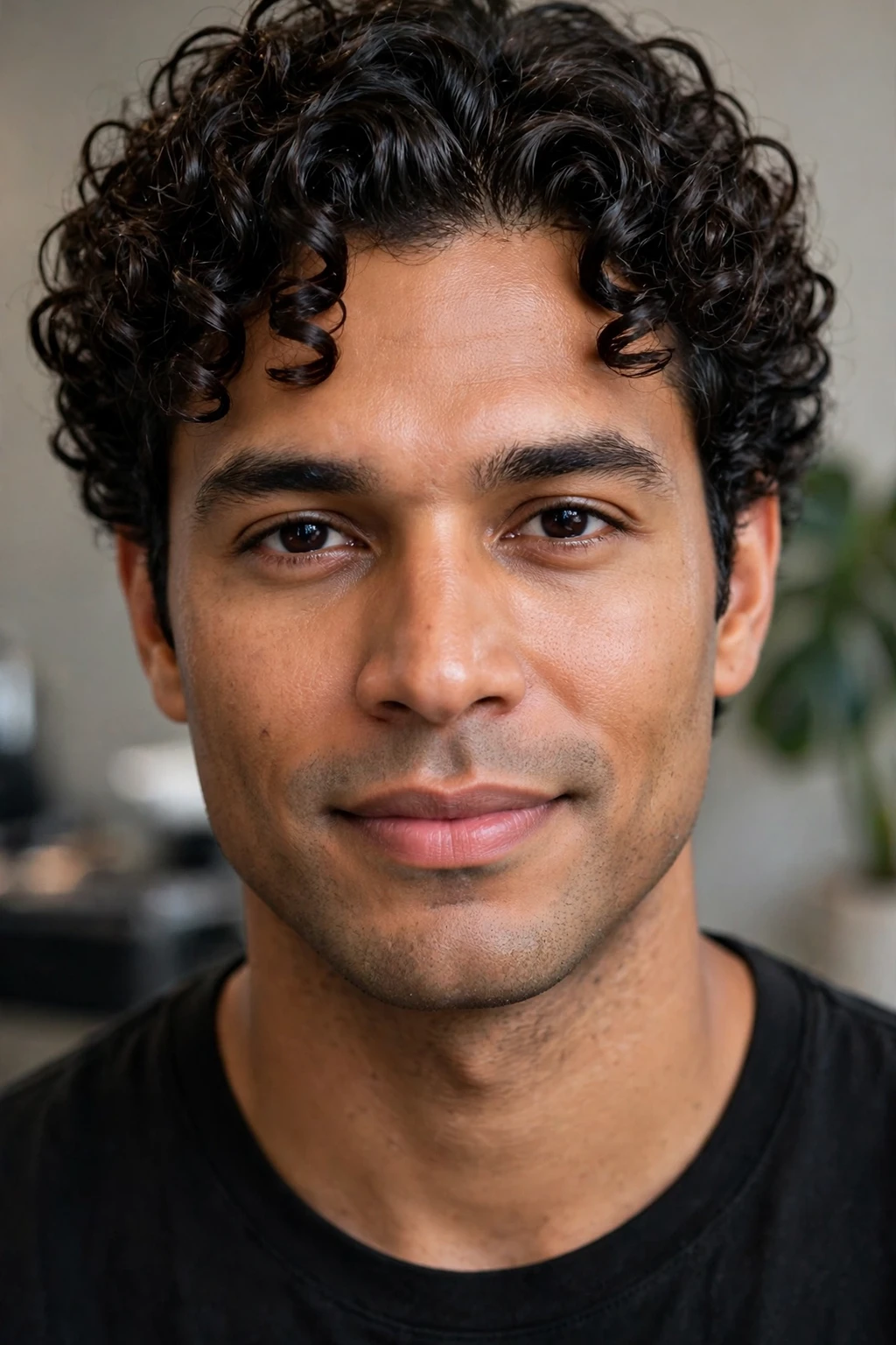 Curly Hair Men: 15 Cool Ideas to Try 16 14. Defined Natural Curls