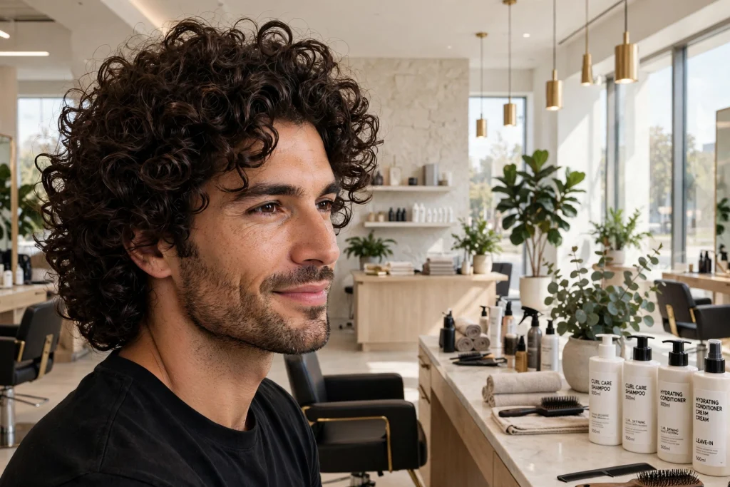 Curly Hair Men: 15 Cool Ideas to Try 2 Curly Hair Men: 15 Cool Ideas to Try
