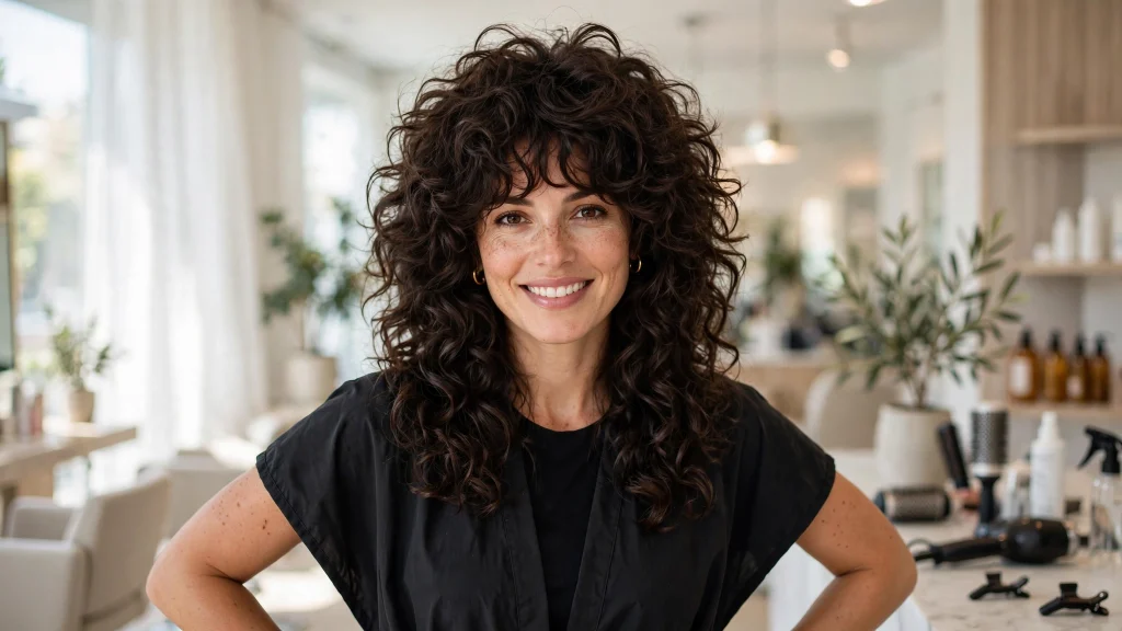 Curly Wolf Cut: 30 Cool Ideas to Try 1 Curly Wolf Cut: 30 Cool Ideas to Try