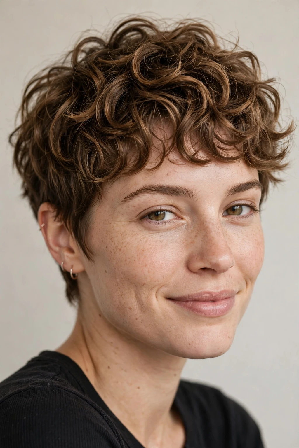 Curly Pixie Cut: 15 Cool Ideas to Try 7 5. Textured Curly Pixie