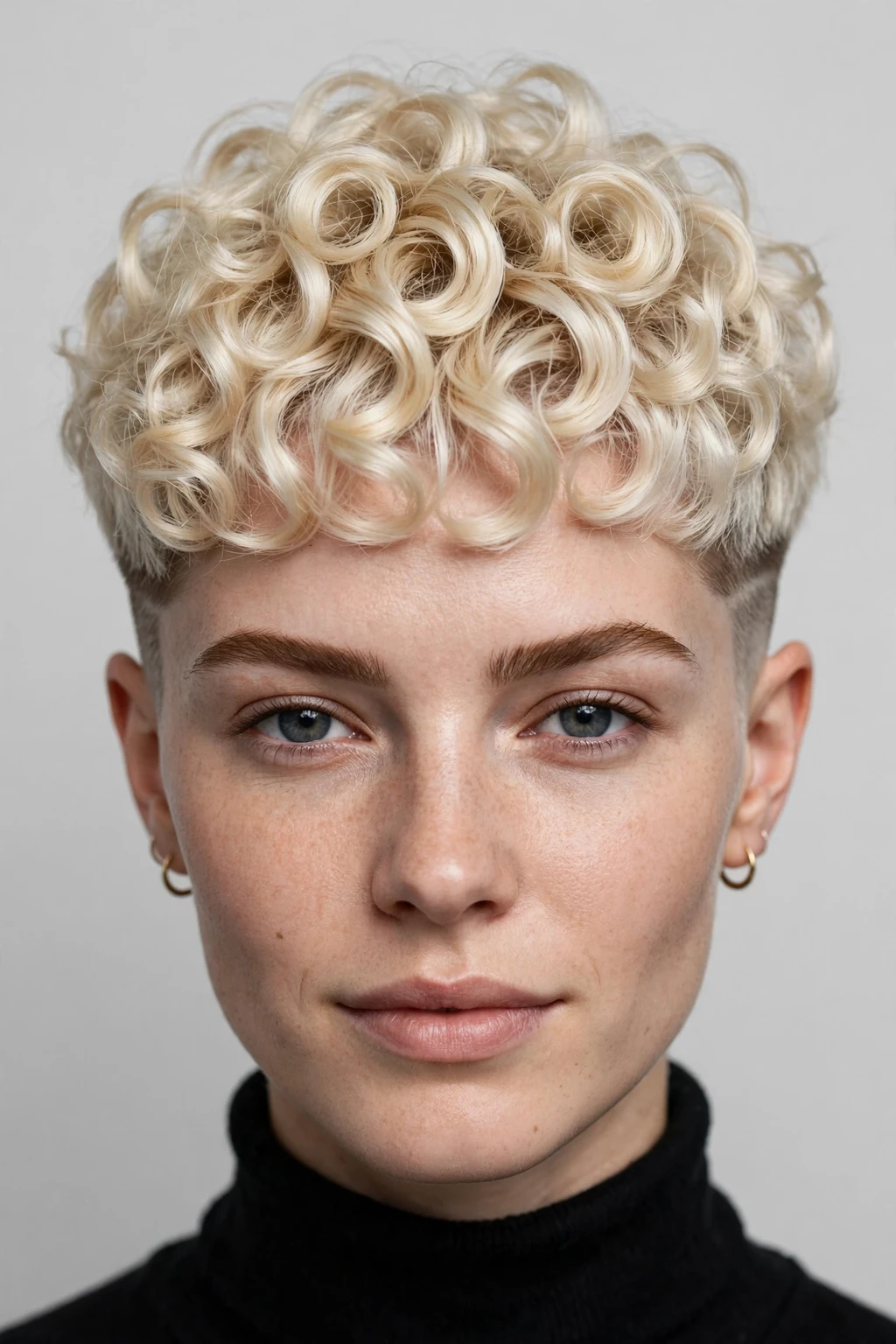 Curly Pixie Cut: 15 Cool Ideas to Try 11 9. Blonde Pixie with Low Undercut