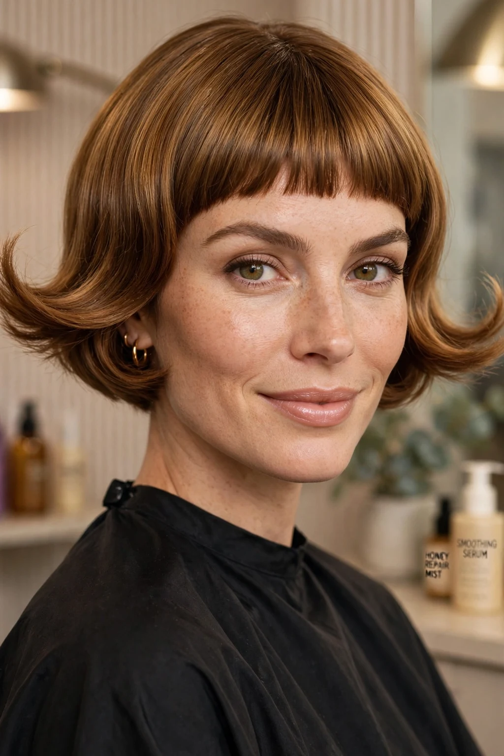 4. Flippy Micro Razor Bob With Micro Fringe