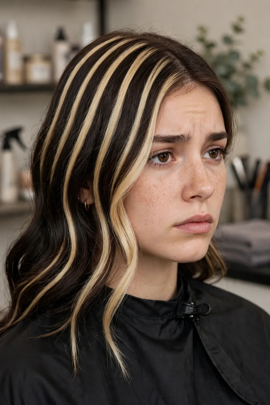 Worst Celebrity Hairstyles: 50 Looks to Avoid 22 20. The Stripey Balayage