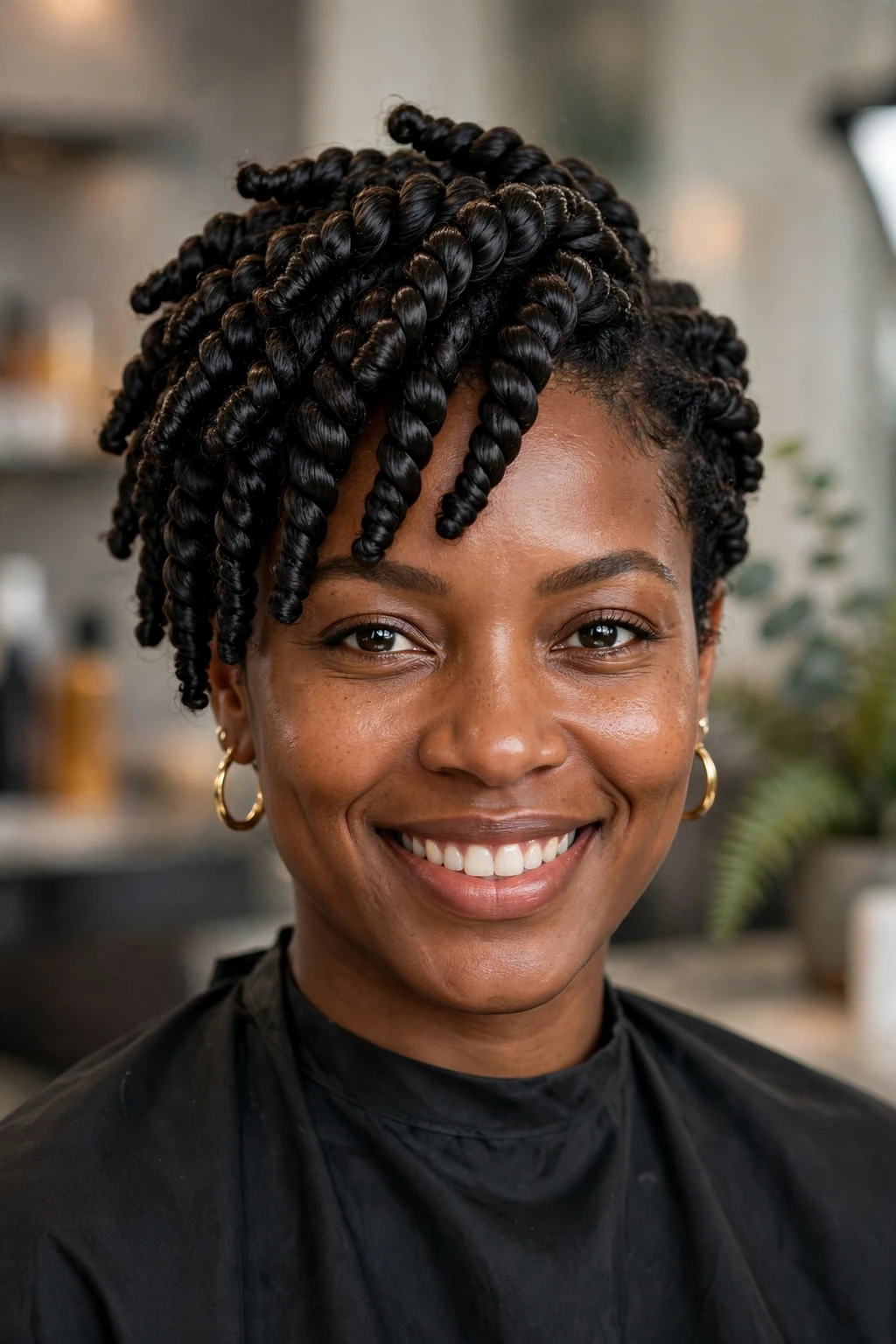Unique Hairstyles for Short Hair: 17 Chic Ideas to Try 6 4. Marley Twist Hairstyle for Short Hair