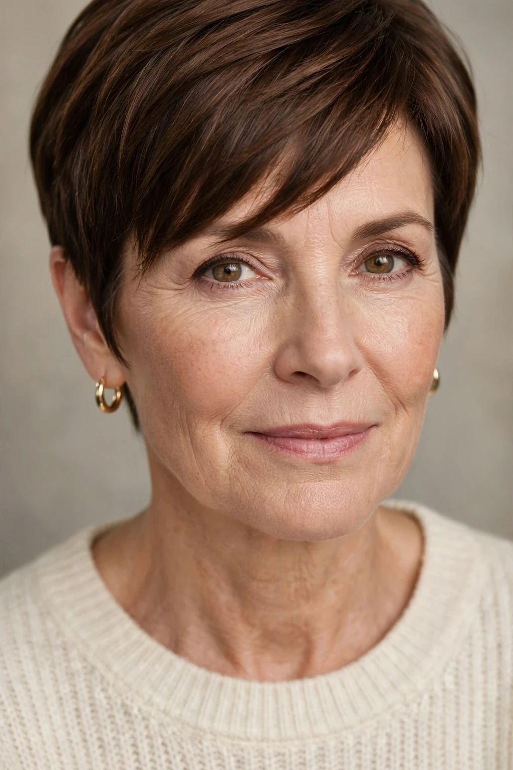 Short Hairstyles for Women Over 50: 25 Chic Ideas to Try 3 1. Short Pixie Grow-Out with Side-Swept Bangs
