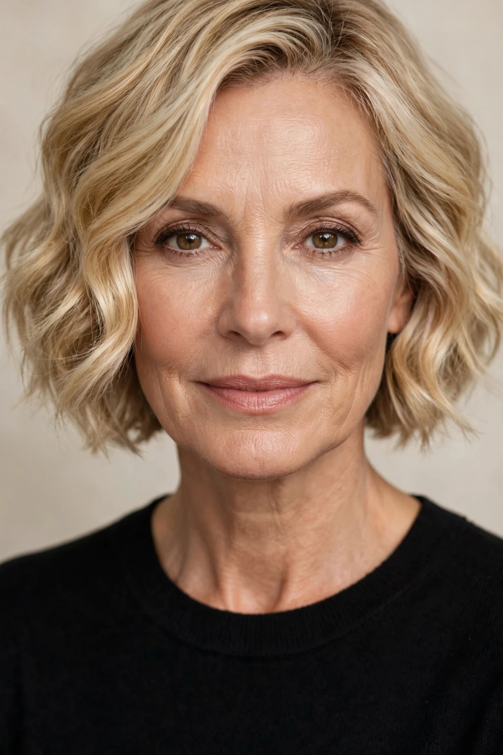 Short Hairstyles for Women Over 50: 25 Chic Ideas to Try 14 12. Blonde Wavy Short Bob