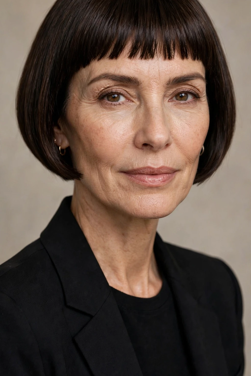 Short Hairstyles for Women Over 50: 25 Chic Ideas to Try 20 18. Cropped Bob with Baby Bangs