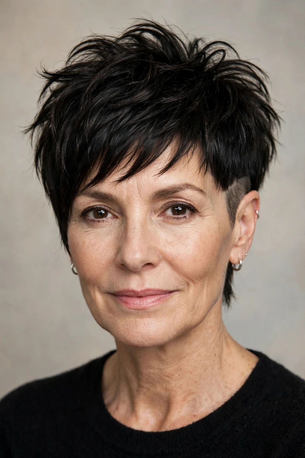 Short Hairstyles for Women Over 50: 25 Chic Ideas to Try 24 22. Shaggy Pixie with Undercut