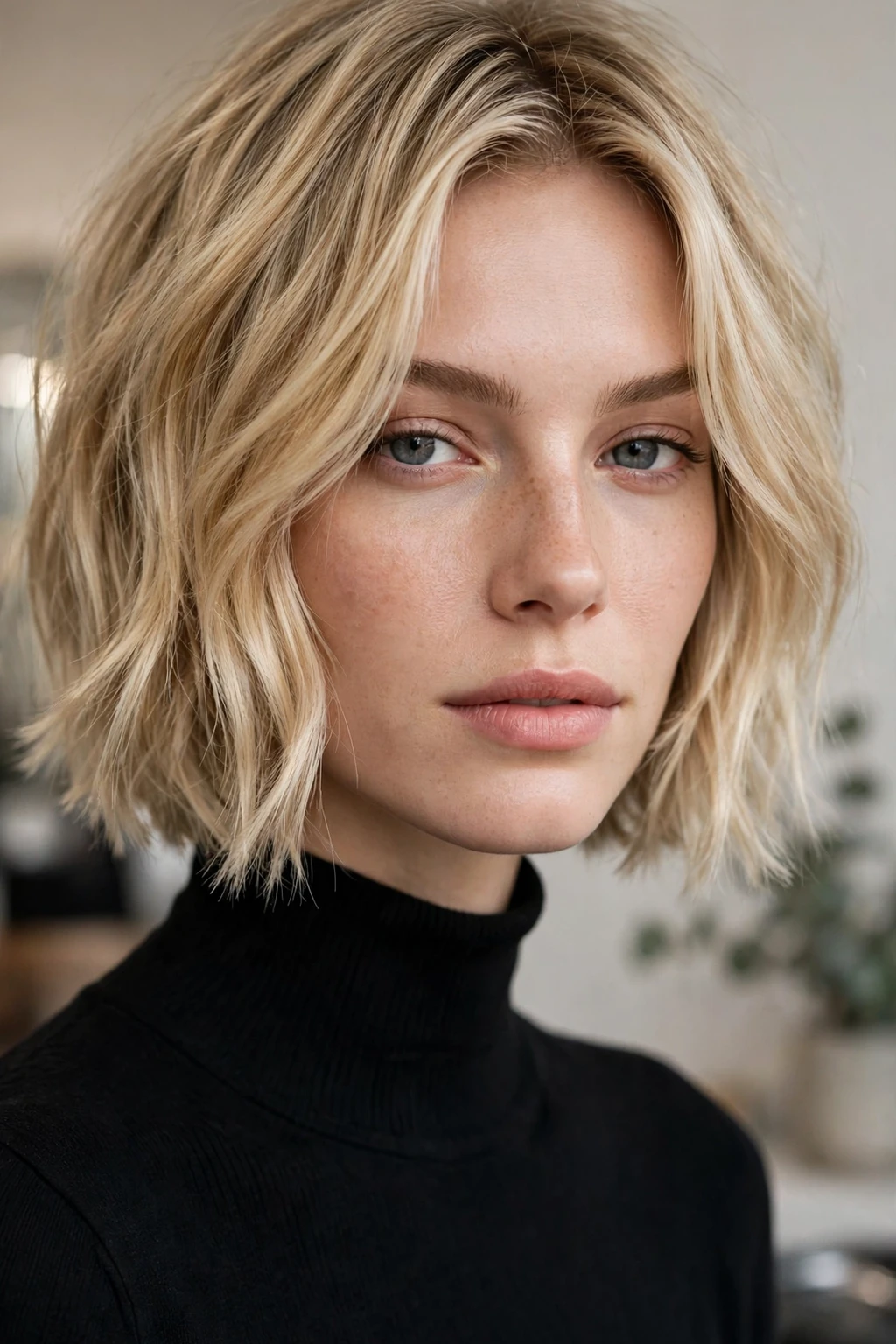 Babylight Blonde Choppy Bob